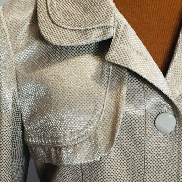 SALE Vintage Giancarlo Ferrari Champaign jacket - Picture 5 of 6